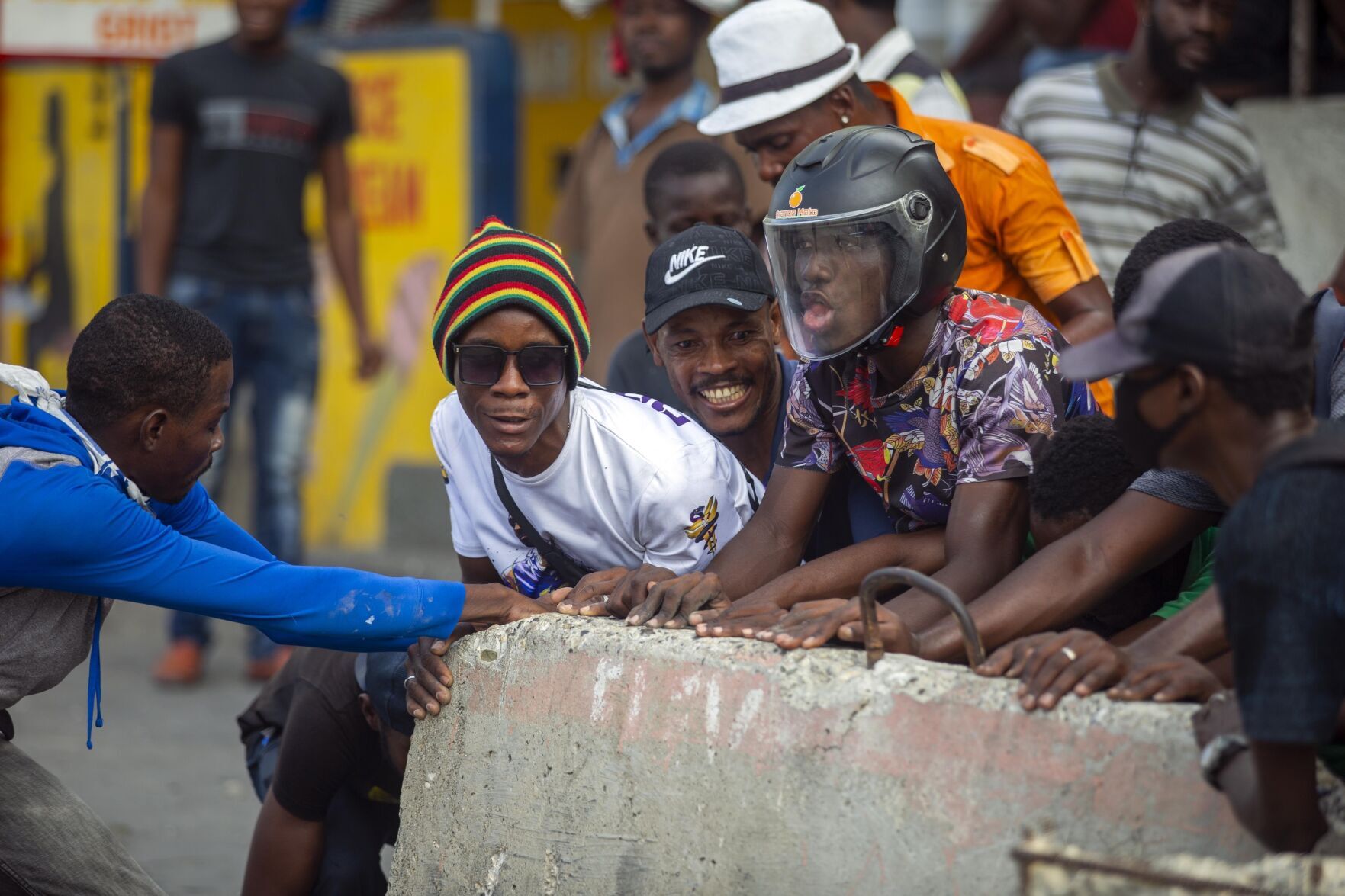 APTOPIX Haiti Strike